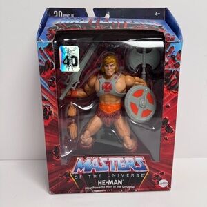 He-Man Masters of the Universe 40th Anniversary Action Figure